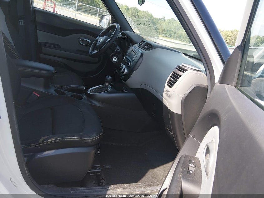 2016 Kia Soul VIN KNDJP3A51G7409976 IAAI salvage auction — FRONT END, Salvage (North Carolina), sold $25 on 2026-07-22 (photo 5)