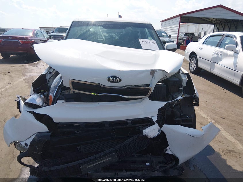 2016 Kia Soul VIN KNDJP3A51G7409976 IAAI salvage auction — FRONT END, Salvage (North Carolina), sold $25 on 2026-07-22 (photo 6)