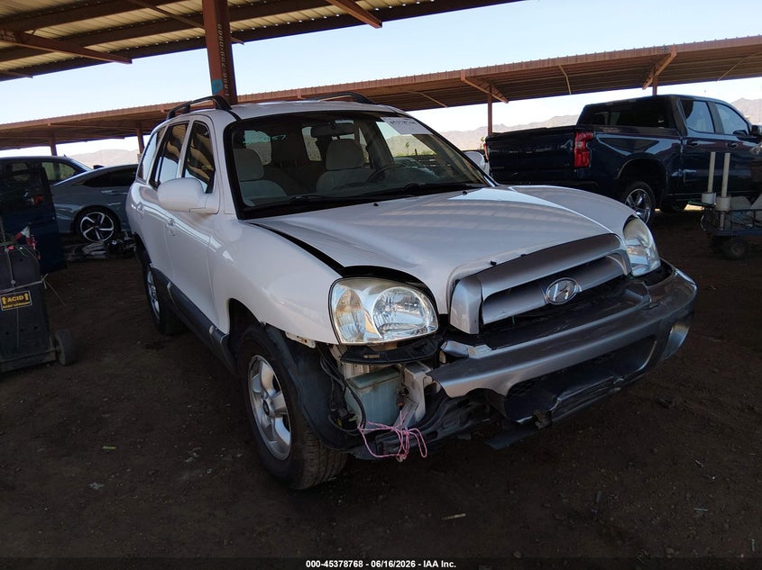 2005 Hyundai Santa fe VIN KM8SC13E45U891094 IAAI salvage auction — RIGHT FRONT, Salvage (Arizona), sold $500 on 2026-07-07 (photo 1)