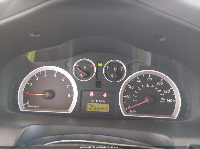 2005 Hyundai Santa fe VIN KM8SC13E45U891094 IAAI salvage auction — RIGHT FRONT, Salvage (Arizona), sold $500 on 2026-07-07 (photo 7)