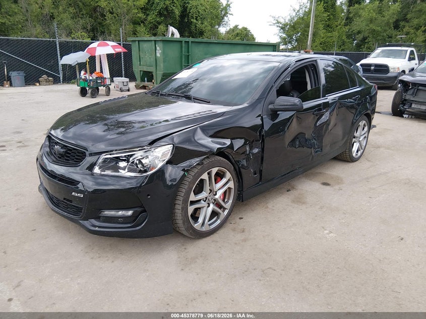 2017 Chevrolet Ss VIN 6G3F15RW5HL300951 IAAI salvage auction — SIDE, Salvage (Kansas), sold $17,400 on 2026-08-05 (photo 2)