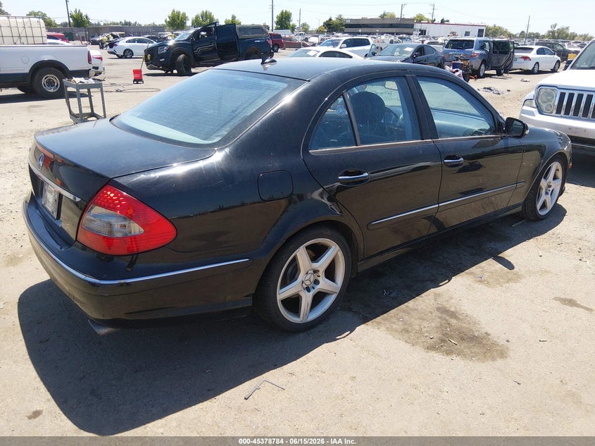 2009 Mercedes-benz E-class VIN WDBUF56XX9B413352 IAAI salvage auction — NORMAL WEAR, Clear - Dealer Only (California), sold $375 on 2026-07-08 (photo 4)