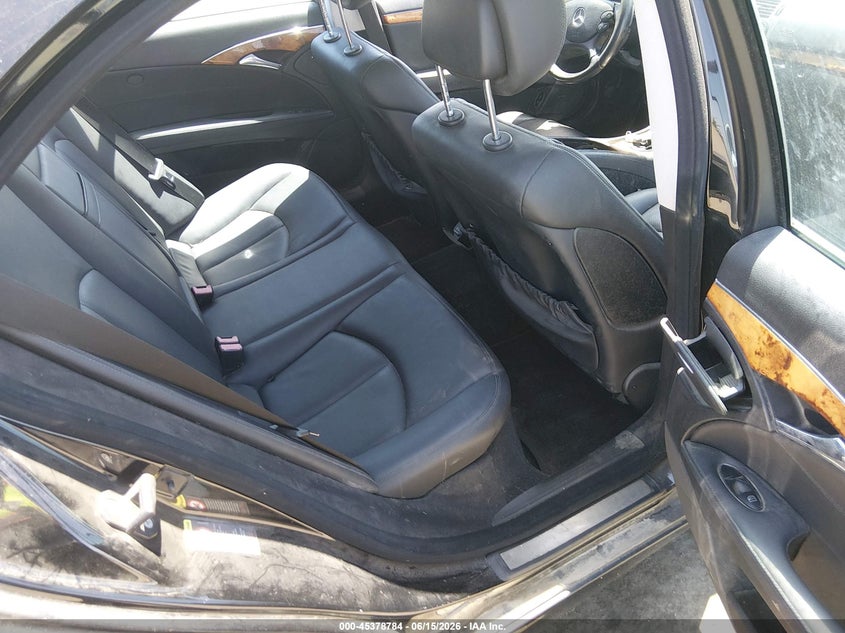 2009 Mercedes-benz E-class VIN WDBUF56XX9B413352 IAAI salvage auction — NORMAL WEAR, Clear - Dealer Only (California), sold $375 on 2026-07-08 (photo 8)