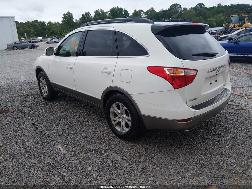 2010 Hyundai Veracruz VIN KM8NUDCC7AU128488 IAAI salvage auction — BIO HAZARD, Clear (Alabama), sold $300 on 2026-07-23 (photo 3)