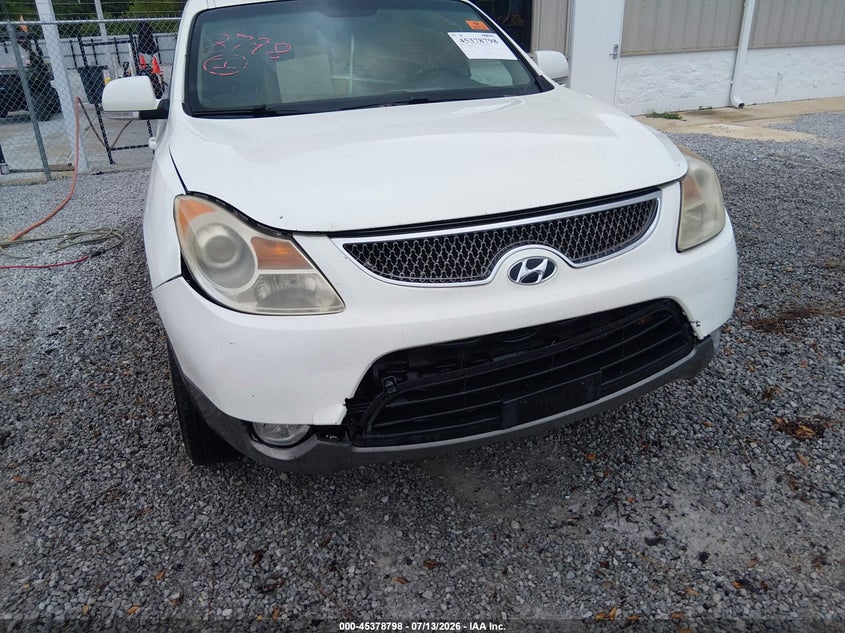 2010 Hyundai Veracruz VIN KM8NUDCC7AU128488 IAAI salvage auction — BIO HAZARD, Clear (Alabama), sold $300 on 2026-07-23 (photo 6)