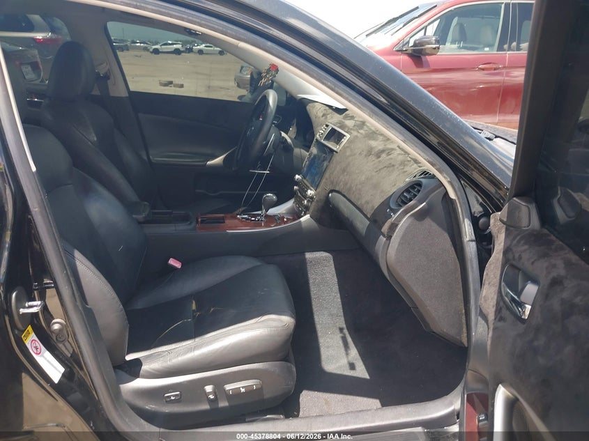 2007 Lexus Is 350 VIN JTHBE262772011511 IAAI salvage auction — SIDE, Salvage (Texas), sold $1,150 on 2026-07-31 (photo 5)