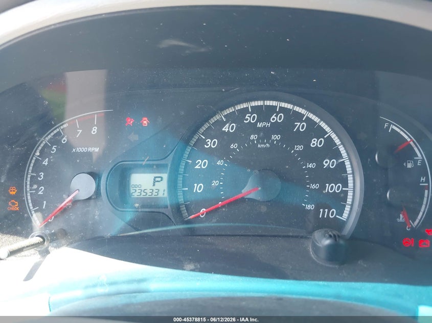 2013 Toyota Sienna VIN 5TDZK3DC6DS358052 IAAI salvage auction — FRONT END, Salvage (California), sold $1,150 on 2026-07-13 (photo 7)