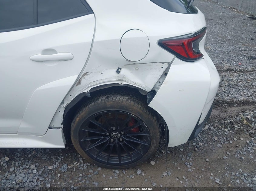 2024 Toyota Corolla VIN JTNABAAE3RA015268 IAAI salvage auction — LEFT REAR, Salvage Title, sold $15,700 on 2026-07-28 (photo 6)