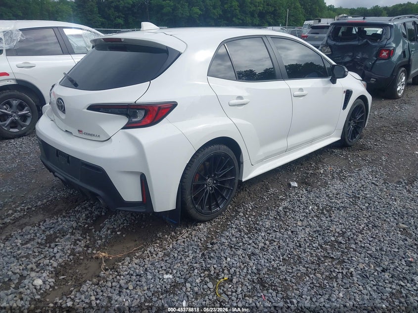 2024 Toyota Corolla VIN JTNABAAE3RA015268 IAAI salvage auction — LEFT REAR, Salvage Title, sold $15,700 on 2026-07-28 (photo 4)