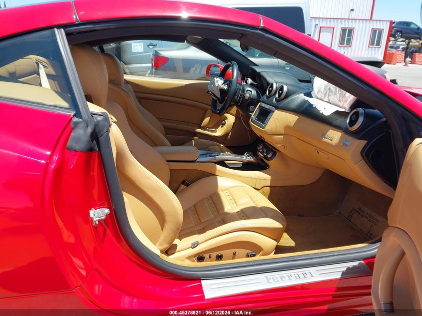 2010 Ferrari California VIN ZFF65LJA1A0171217 IAAI salvage auction — FRONT END, Salvage (California), sold $27,250 on 2026-07-30 (photo 5)