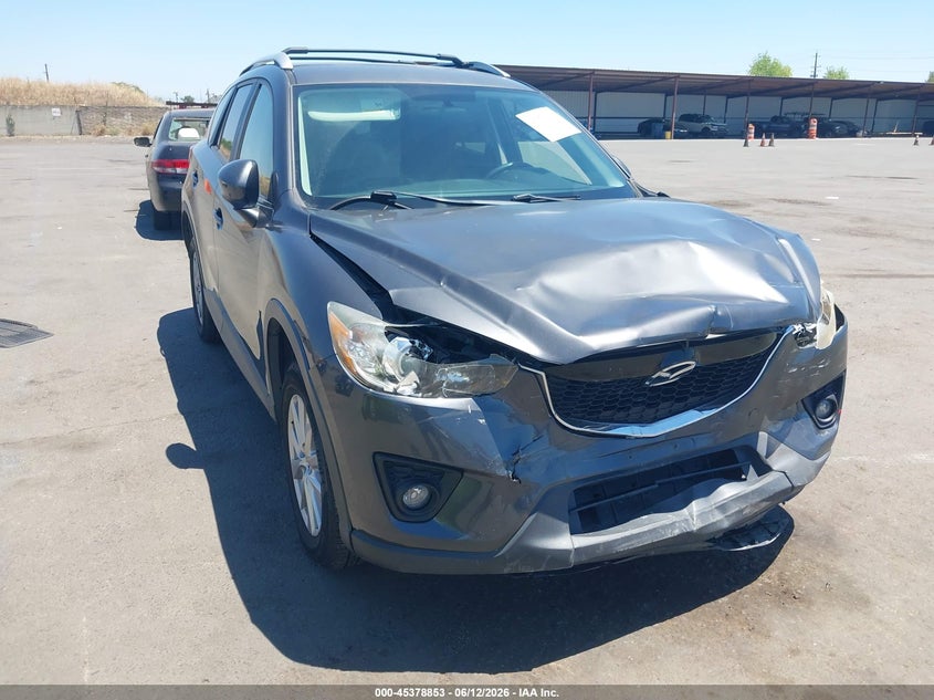 2015 Mazda Cx-5 VIN JM3KE4CY1F0442675 IAAI salvage auction — FRONT END, Salvage Title, sold $2,300 on 2026-07-22 (photo 1)