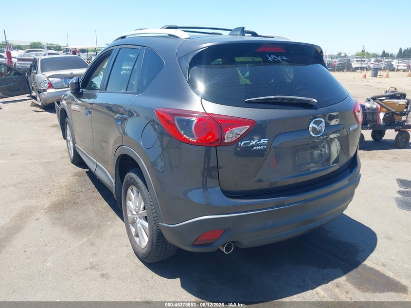 2015 Mazda Cx-5 VIN JM3KE4CY1F0442675 IAAI salvage auction — FRONT END, Salvage Title, sold $2,300 on 2026-07-22 (photo 3)
