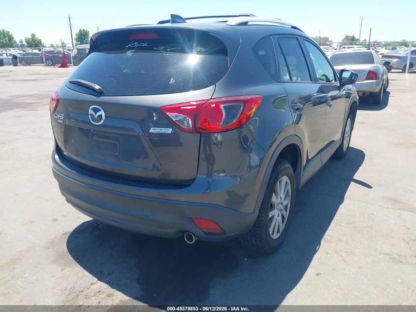 2015 Mazda Cx-5 VIN JM3KE4CY1F0442675 IAAI salvage auction — FRONT END, Salvage Title, sold $2,300 on 2026-07-22 (photo 4)