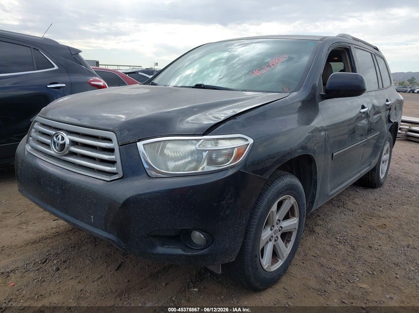 2010 Toyota Highlander VIN 5TDKK3EH1AS021182 IAAI salvage auction — NORMAL WEAR, Clear-Dealer Only (Arizona), sold $1,700 on 2026-07-14 (photo 2)