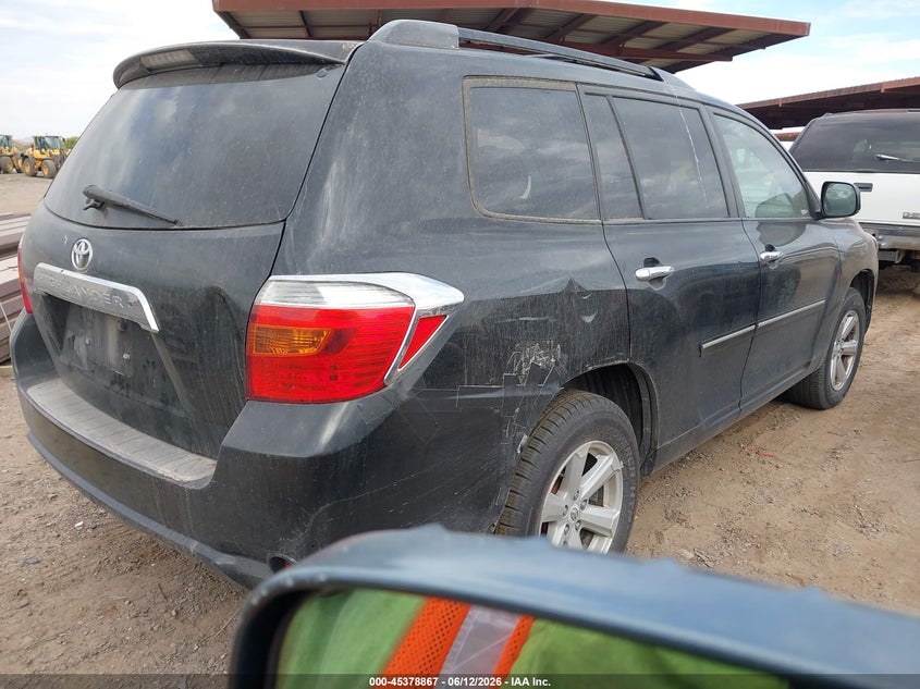 2010 Toyota Highlander VIN 5TDKK3EH1AS021182 IAAI salvage auction — NORMAL WEAR, Clear-Dealer Only (Arizona), sold $1,700 on 2026-07-14 (photo 4)