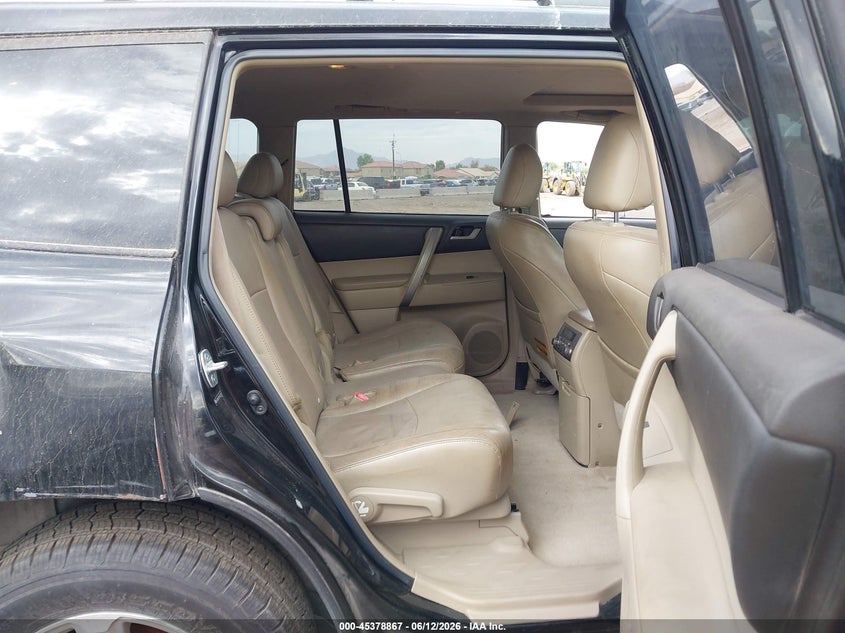 2010 Toyota Highlander VIN 5TDKK3EH1AS021182 IAAI salvage auction — NORMAL WEAR, Clear-Dealer Only (Arizona), sold $1,700 on 2026-07-14 (photo 8)