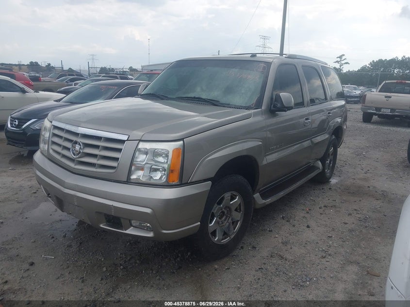 2003 Cadillac Escalade VIN 1GYEK63NX3R163064 IAAI salvage auction — NORMAL WEAR, Repossession Paperwork (Georgia), sold $225 on 2026-07-10 (photo 2)
