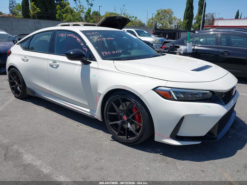 2026 Honda Civic type r VIN JHMFL5G42TX001278 IAAI salvage auction — UNDERCARRIAGE, Salvage Title, sold $27,250 on 2026-07-30 (photo 1)