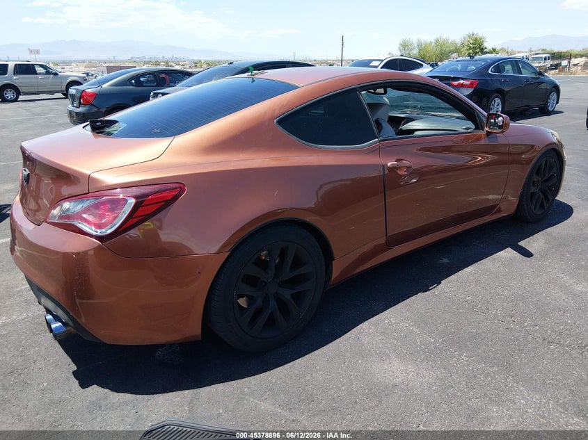2013 Hyundai Genesis VIN KMHHT6KD3DU095290 IAAI salvage auction — NORMAL WEAR, Clear (Nevada), sold $275 on 2026-07-24 (photo 4)
