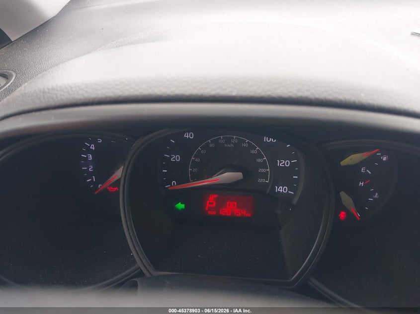 2016 Kia Rio VIN KNADM4A36G6552998 IAAI salvage auction — FRONT END, Original (Texas), sold $825 on 2026-07-15 (photo 7)