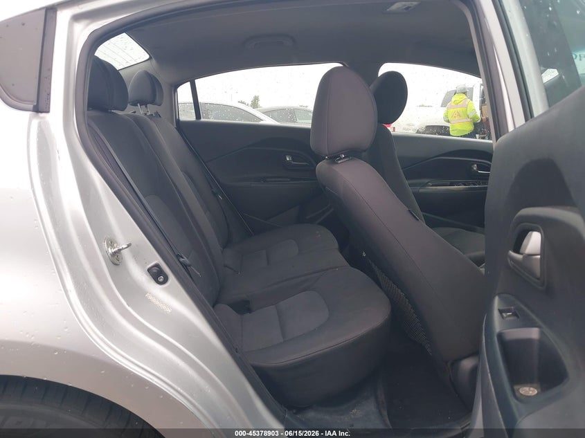 2016 Kia Rio VIN KNADM4A36G6552998 IAAI salvage auction — FRONT END, Original (Texas), sold $825 on 2026-07-15 (photo 8)