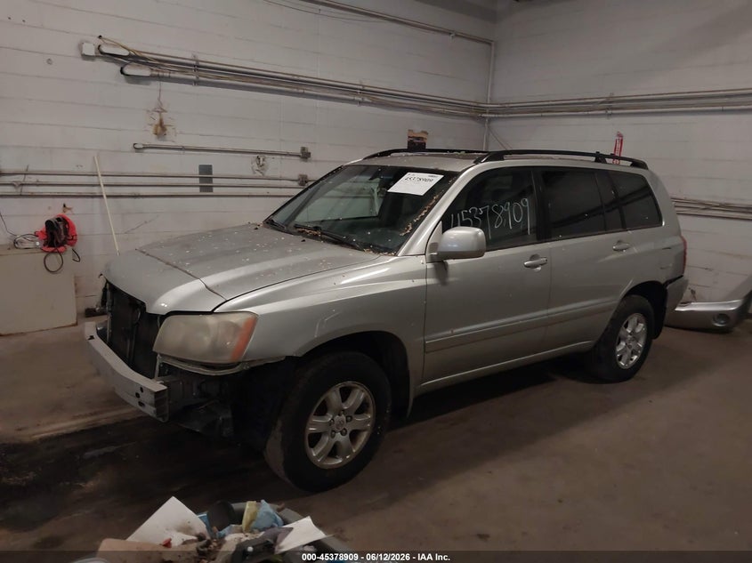 2003 Toyota Highlander VIN JTEHF21A530125998 IAAI salvage auction — NORMAL WEAR, Clear (Minnesota), sold $475 on 2026-07-08 (photo 2)