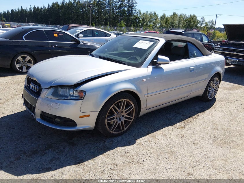2009 Audi A4 VIN WAUAF48H39K008628 IAAI salvage auction — NORMAL WEAR, Rebuilt-Non-Public (Washington), sold $600 on 2026-07-08 (photo 2)