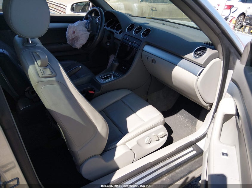 2009 Audi A4 VIN WAUAF48H39K008628 IAAI salvage auction — NORMAL WEAR, Rebuilt-Non-Public (Washington), sold $600 on 2026-07-08 (photo 5)