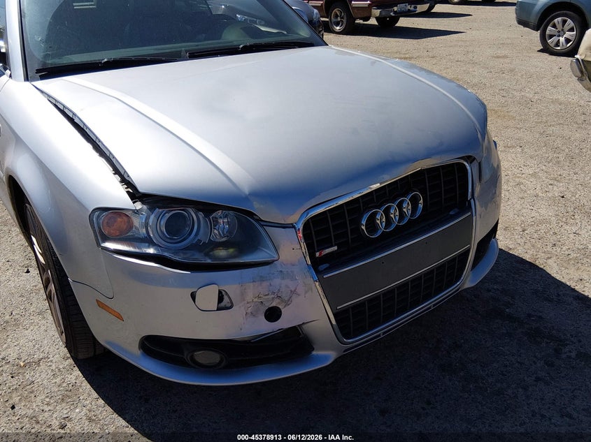 2009 Audi A4 VIN WAUAF48H39K008628 IAAI salvage auction — NORMAL WEAR, Rebuilt-Non-Public (Washington), sold $600 on 2026-07-08 (photo 6)