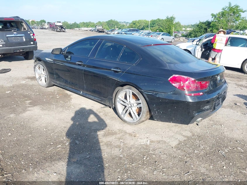 2015 BMW 6er VIN WBA6A0C5XFD318947 IAAI salvage auction — NORMAL WEAR, Salvage (Pennsylvania), sold $725 on 2026-07-10 (photo 3)