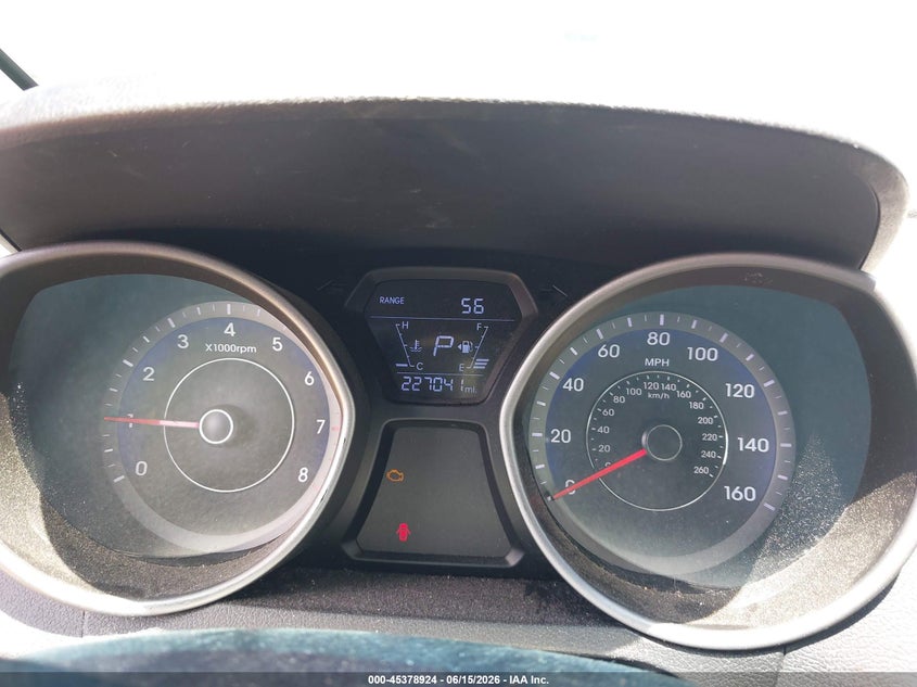 2015 Hyundai Elantra VIN KMHDH4AE6FU298675 IAAI salvage auction — NORMAL WEAR, Repossession Paperwork (Georgia), sold $750 on 2026-07-16 (photo 7)