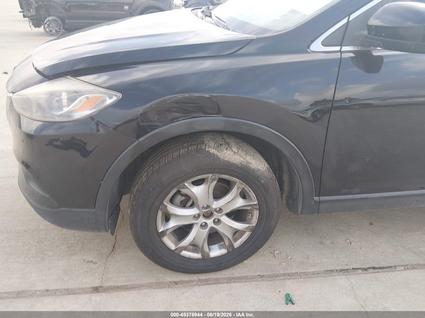2015 Mazda Cx-9 VIN JM3TB2CA8F0469344 IAAI salvage auction — LEFT FRONT, Salvage (Texas), sold $750 on 2026-07-24 (photo 6)