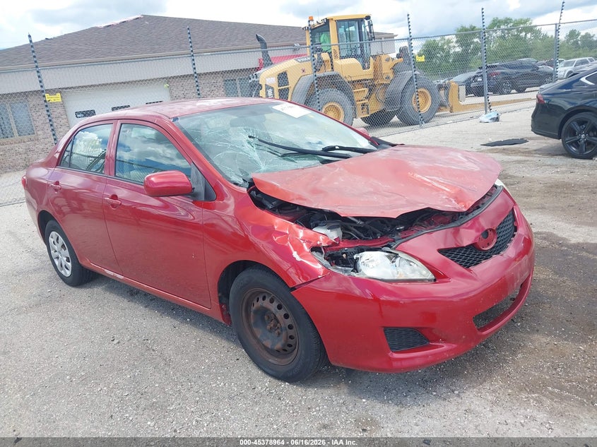 2009 Toyota Corolla VIN JTDBL40E999094116 IAAI salvage auction — FRONT END, Junk Bill Of Sale Mv2459 (Wisconsin), sold $550 on 2026-07-28 (photo 1)