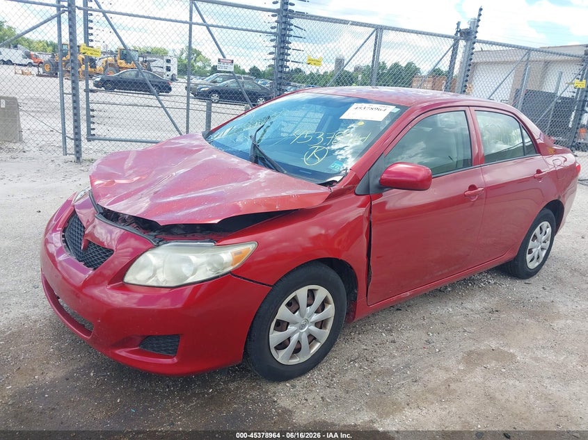 2009 Toyota Corolla VIN JTDBL40E999094116 IAAI salvage auction — FRONT END, Junk Bill Of Sale Mv2459 (Wisconsin), sold $550 on 2026-07-28 (photo 2)
