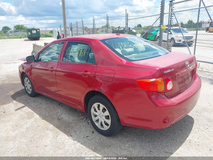 2009 Toyota Corolla VIN JTDBL40E999094116 IAAI salvage auction — FRONT END, Junk Bill Of Sale Mv2459 (Wisconsin), sold $550 on 2026-07-28 (photo 3)