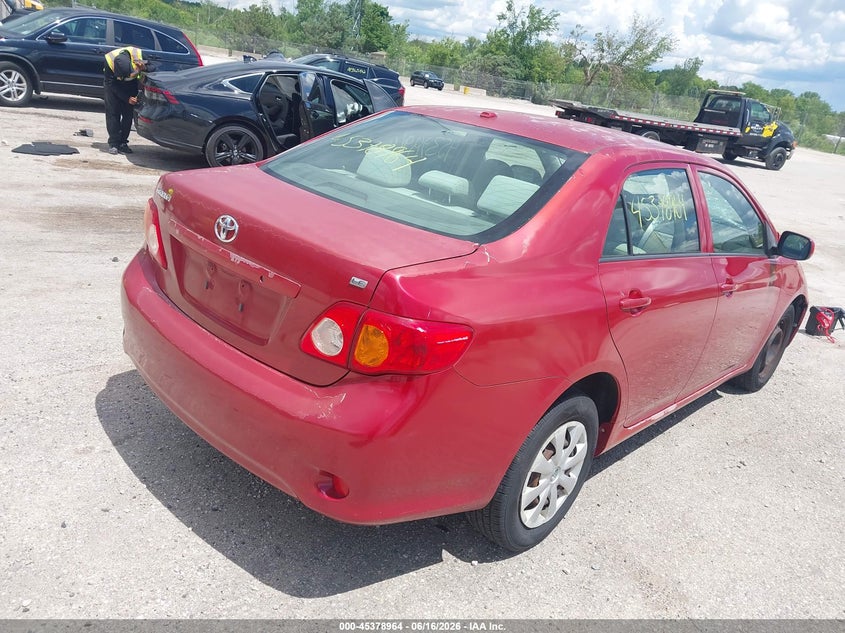 2009 Toyota Corolla VIN JTDBL40E999094116 IAAI salvage auction — FRONT END, Junk Bill Of Sale Mv2459 (Wisconsin), sold $550 on 2026-07-28 (photo 4)