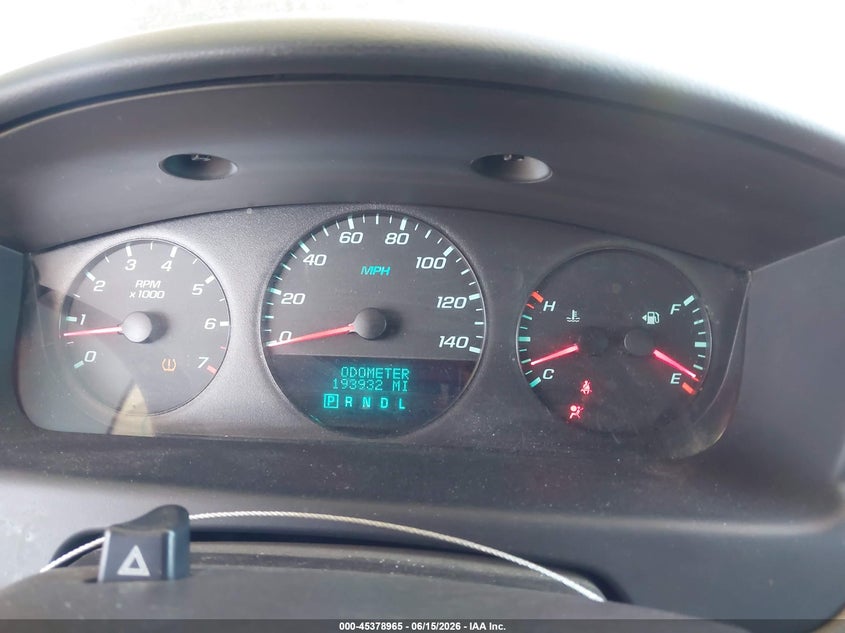 2014 Chevrolet Impala limited VIN 2G1WA5E33E1112920 IAAI salvage auction — FRONT END, Clear (Arizona), sold $375 on 2026-07-07 (photo 7)