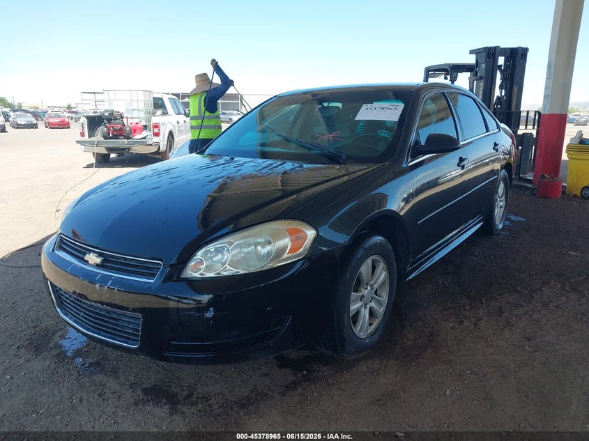 2014 Chevrolet Impala limited VIN 2G1WA5E33E1112920 IAAI salvage auction — FRONT END, Clear (Arizona), sold $375 on 2026-07-07 (photo 2)