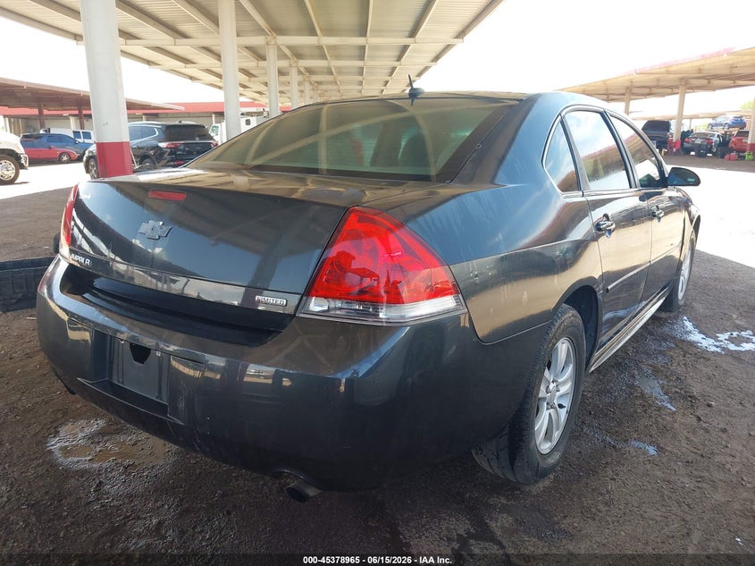 2014 Chevrolet Impala limited VIN 2G1WA5E33E1112920 IAAI salvage auction — FRONT END, Clear (Arizona), sold $375 on 2026-07-07 (photo 4)
