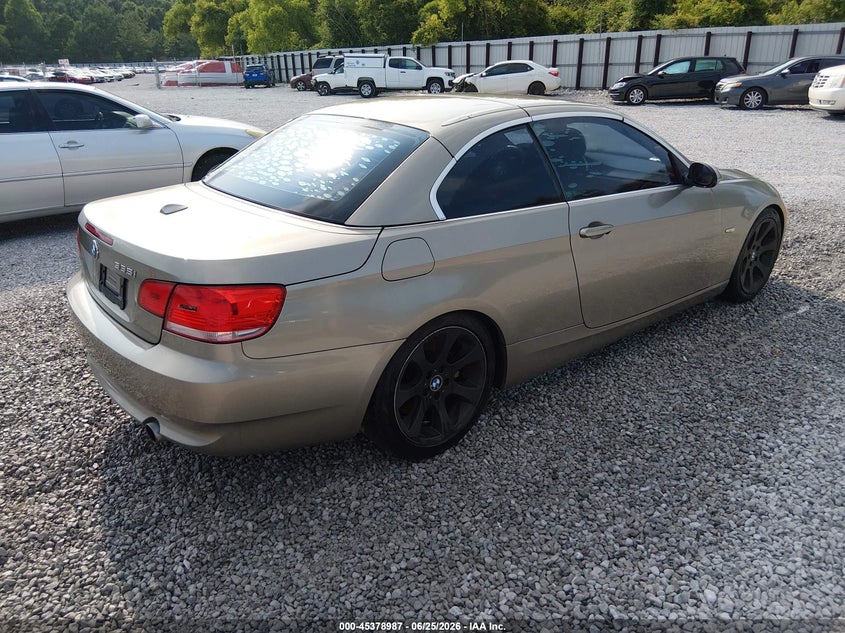 2007 BMW 3 series VIN WBAWL73517PX46540 IAAI salvage auction — NORMAL WEAR, Clear (Alabama), sold $600 on 2026-07-16 (photo 4)