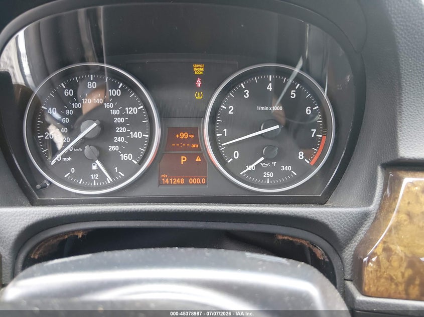 2007 BMW 3 series VIN WBAWL73517PX46540 IAAI salvage auction — NORMAL WEAR, Clear (Alabama), sold $600 on 2026-07-16 (photo 7)