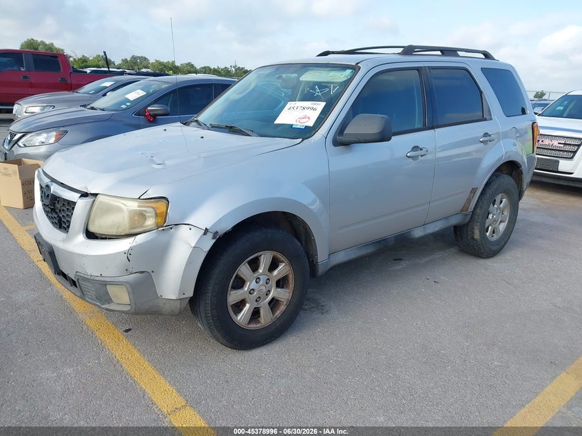 2009 Mazda Tribute VIN 4F2CZ02799KM06373 IAAI salvage auction — FRONT END, Clear (Texas), sold $450 on 2026-07-09 (photo 2)