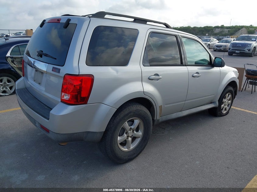 2009 Mazda Tribute VIN 4F2CZ02799KM06373 IAAI salvage auction — FRONT END, Clear (Texas), sold $450 on 2026-07-09 (photo 4)