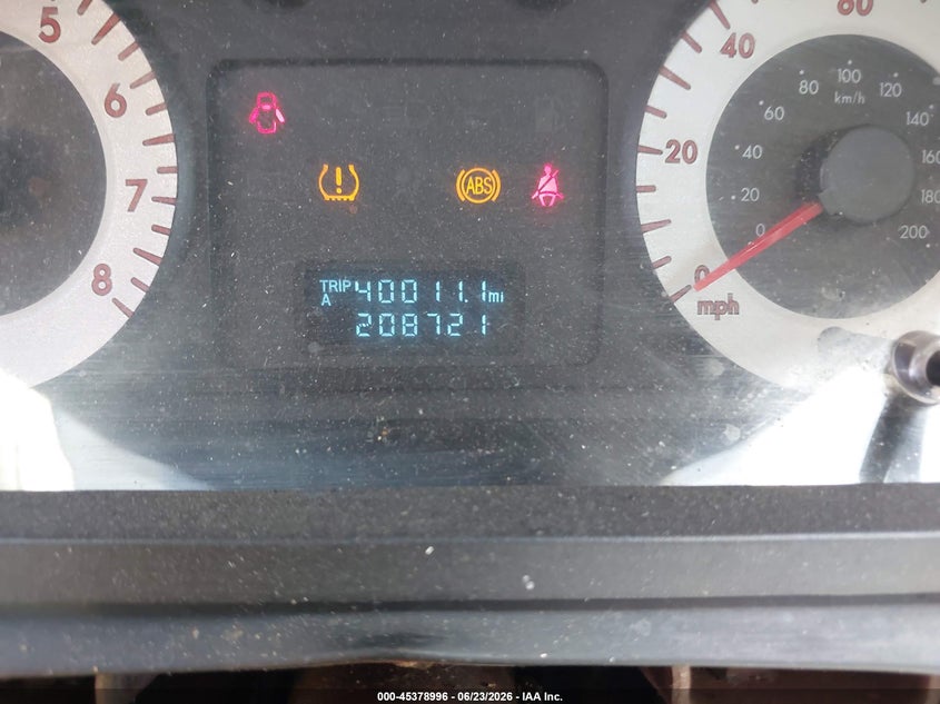 2009 Mazda Tribute VIN 4F2CZ02799KM06373 IAAI salvage auction — FRONT END, Clear (Texas), sold $450 on 2026-07-09 (photo 7)