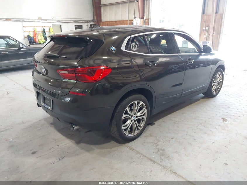 2018 BMW X2 VIN WBXYJ5C35JEF77376 IAAI salvage auction — FRONT END, Mv-907A (New York), sold $25 on 2026-07-29 (photo 4)