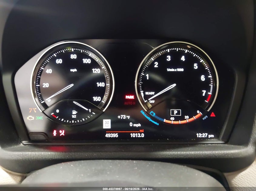 2018 BMW X2 VIN WBXYJ5C35JEF77376 IAAI salvage auction — FRONT END, Mv-907A (New York), sold $25 on 2026-07-29 (photo 7)