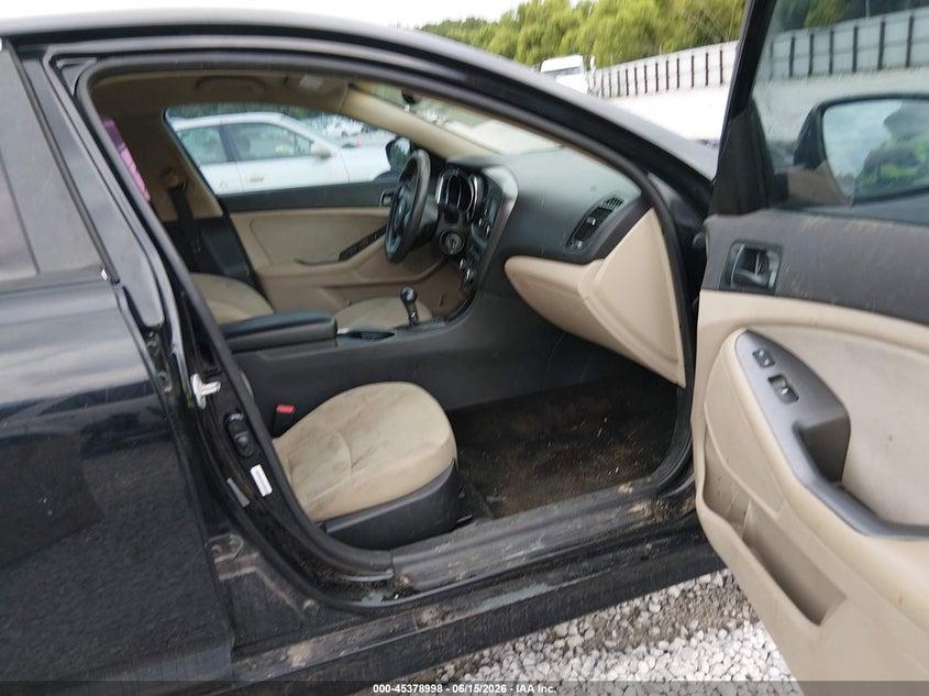 2014 Kia Optima VIN 5XXGM4A71EG306376 IAAI salvage auction — LEFT REAR, Clear (Alabama), sold $150 on 2026-07-09 (photo 5)
