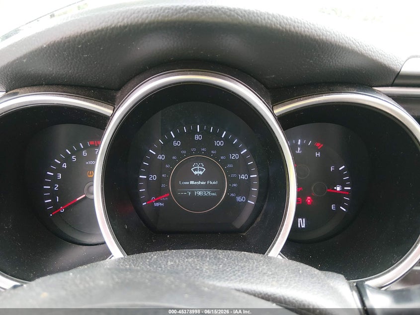 2014 Kia Optima VIN 5XXGM4A71EG306376 IAAI salvage auction — LEFT REAR, Clear (Alabama), sold $150 on 2026-07-09 (photo 7)