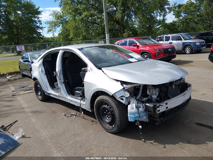 2021 Toyota Corolla VIN 5YFEPMAE9MP152163 IAAI salvage auction — FRONT & REAR, Salvage (New Jersey), sold $1,300 on 2026-07-30 (photo 1)