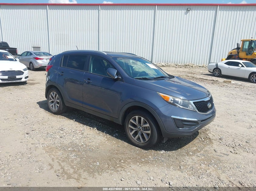 2016 Kia Sportage VIN KNDPB3AC4G7866336 IAAI salvage auction — NORMAL WEAR, Repossession Paperwork (Georgia), sold $2,050 on 2026-07-23 (photo 1)